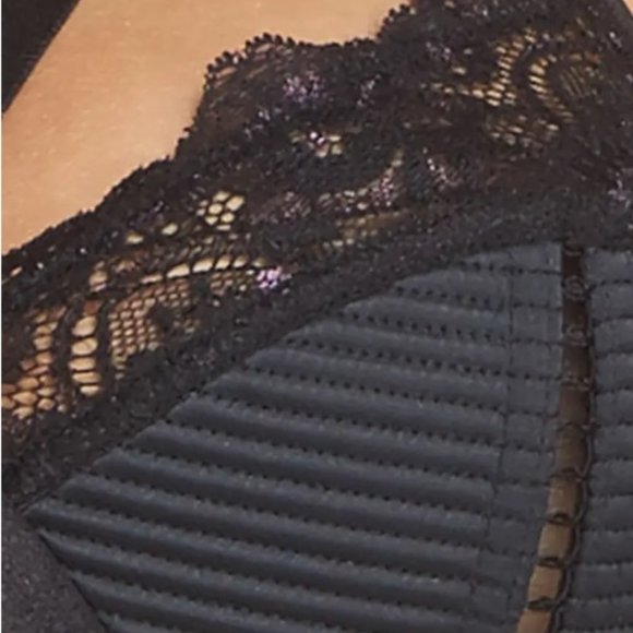 DITA VON TEESE Madame X Wireless Bra In Black - Picture 4 of 5